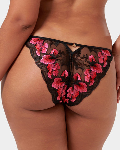 Culotte Vivienne Rose Fuchsia/Rouge/Noir