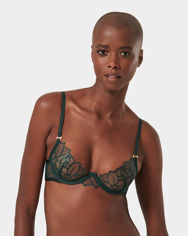 Soutien-gorge avec armatures Laurel Vert Jardin Botanique