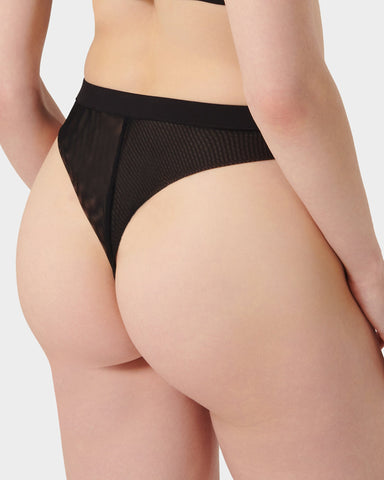 String Taille Haute Orla Noir