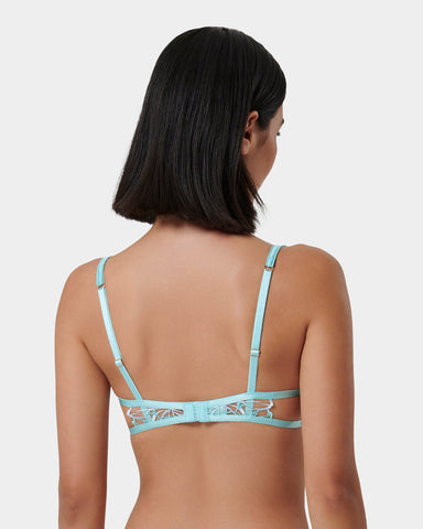 Soutien-gorge avec armatures Lilly Bleu Paradisiaque/Bleu Eau Glacée/Transparent