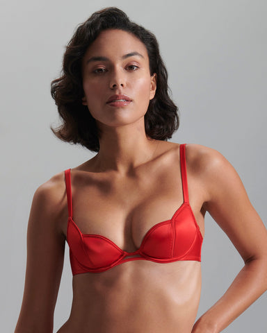 Soutien-gorge avec armatures Cara Rouge