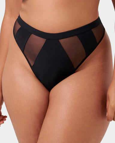 String Taille Haute Orla Noir